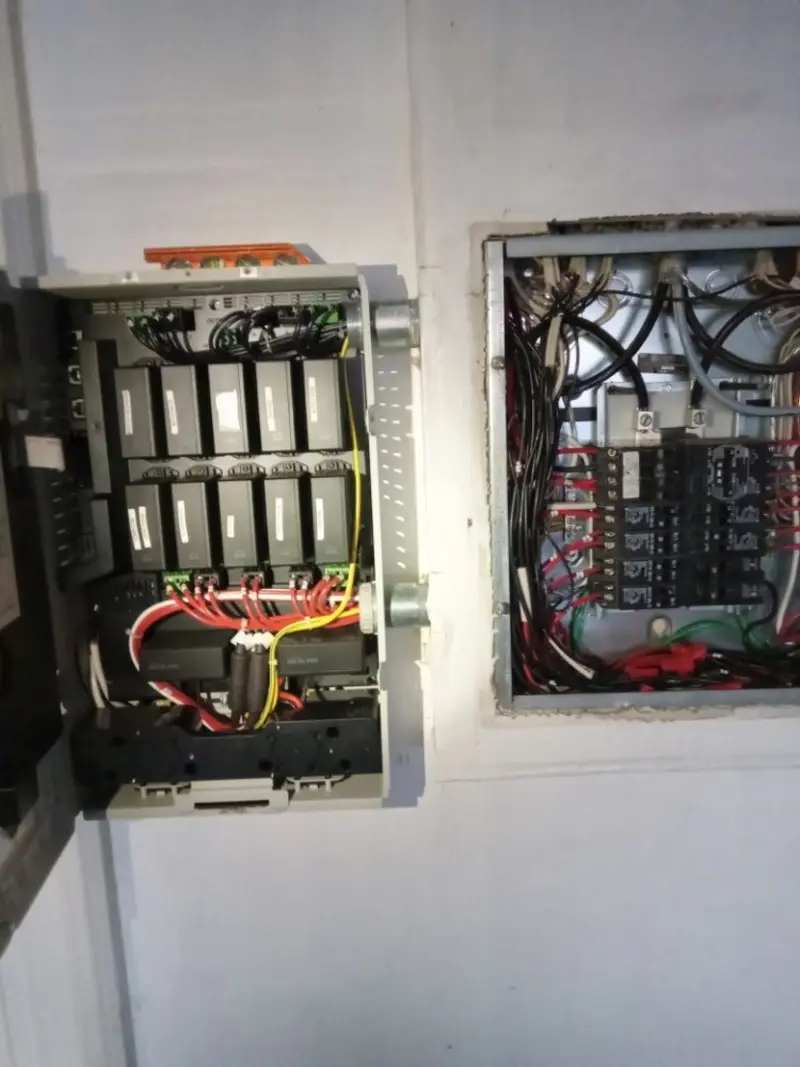 Electrical panel upgrade completed for Indoor Lighting Installation in Lynnfield